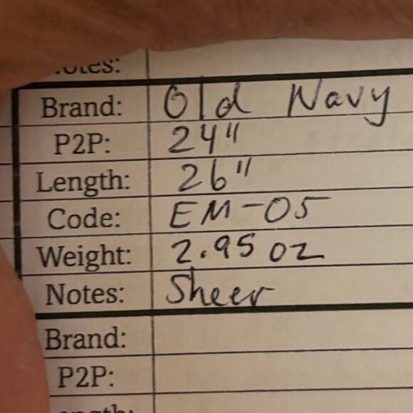 Old Navy Navy Sheer Printed Peasant Blouse XL Boho Cottagecore Geometric Top - Picture 10 of 10